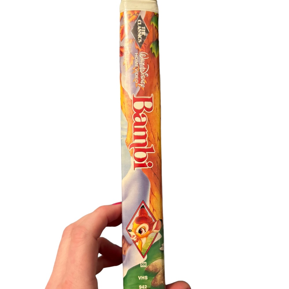 Walt Disney’s Retro/Vintage VHS Tape: “Bambi.” Released in 1942. - Picture 2 of 5